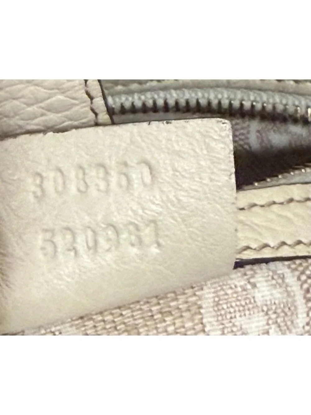 Gucci White Leather Diana Bamboo Top Handle Tote Bag